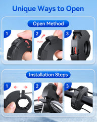 EXTRACTME package contents include manual and mounting hardware.