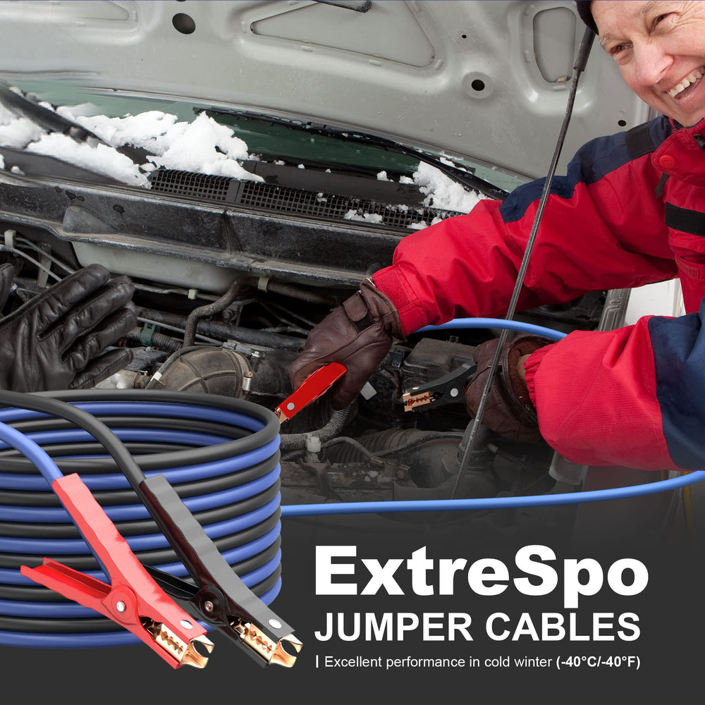 ExtreSpo carry case, gloves, and brushes included for organized roadside readiness.