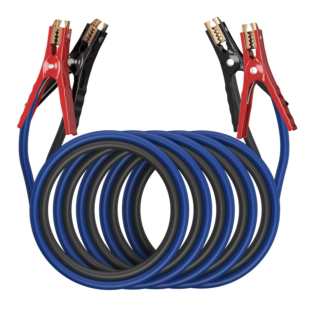 ExtreSpo heavy-duty jumper cables 20ft reach for quick car boosts.