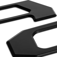 EyeCatcher tailgate letters for Tacoma in satin black finish enhance truck styling