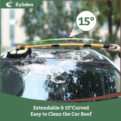 Eyliden rust-resistant aluminum pole for durable long-term use.