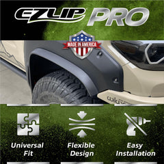 EZ Lip Flares XL with Dura-X foam material delivers durable protection on rough terrain.
