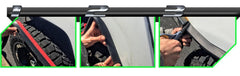 EZ Lip Flares XL road debris protection guards your paint during daily drives.