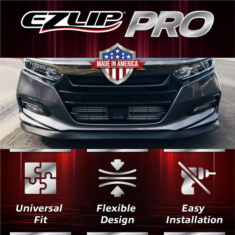 EZ Lip Front Splitter Pro side profile highlighting universal fit flexibility
