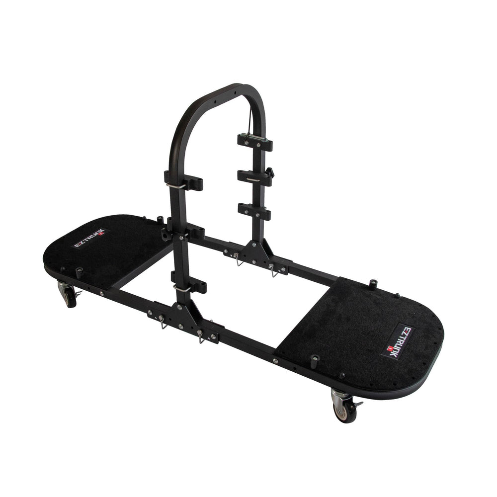EZ4X4 2-Door Black Rolling Cart interior offers organized space