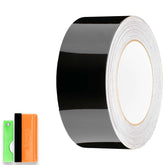 EZAUTO WRAP gloss black car door trim wrap for chrome delete and sleek styling
