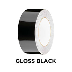 EZAUTO WRAP gloss black chrome-delete look on vehicle for a modern finish