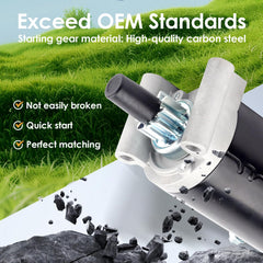 EZEXPREZE Gear Kohler Starter 7000 durability clip promotes longevity.