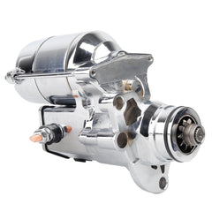 EZEXPREZE chrome starter detailed fitment ensures reliable installation on Harley models.