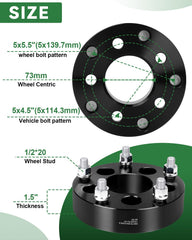EZISOE side view demonstrates compact profile for aftermarket wheels and clearance.