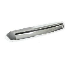 EzMech chrome hood-scoop trim on Toyota Tundra, installation-ready front view.