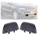 EzMech front bumper grille insert for Jeep Grand Cherokee center left bezel, factory-fit appearance.