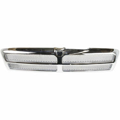 EzMech front grille assembly for Ram 3500 chrome frame, bold presence