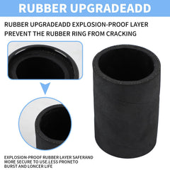 EZPROIT 48-inch hose clamps provide a tight, leak-free seal.