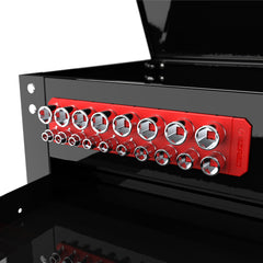 EZRED easy-access socket organization during maintenance tasks.