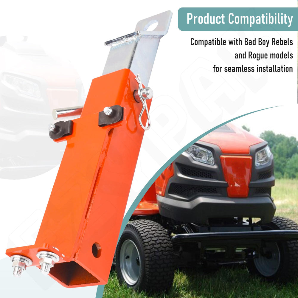 EZYPak no-rattle design ensuring a secure connection during towing