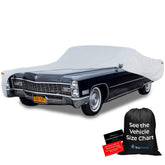 EzyShade 10-layer cover overview protects classic vehicles with durable, weatherproof design.