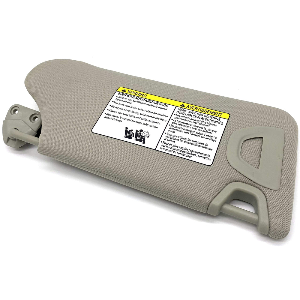Ezzy Auto gray visor material tone complements interior trim