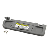 Ezzy Auto gray left driver-side sun visor for Honda Civic 2006-2011 offers reliable sun protection.