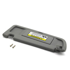 Close-up of Ezzy Auto gray visor housing for Honda Civic interior.