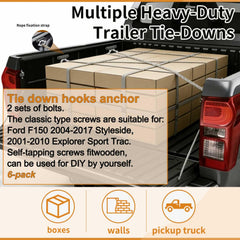 F-LptStor anchor with Explorer Sport Trac mounting for cargo security
