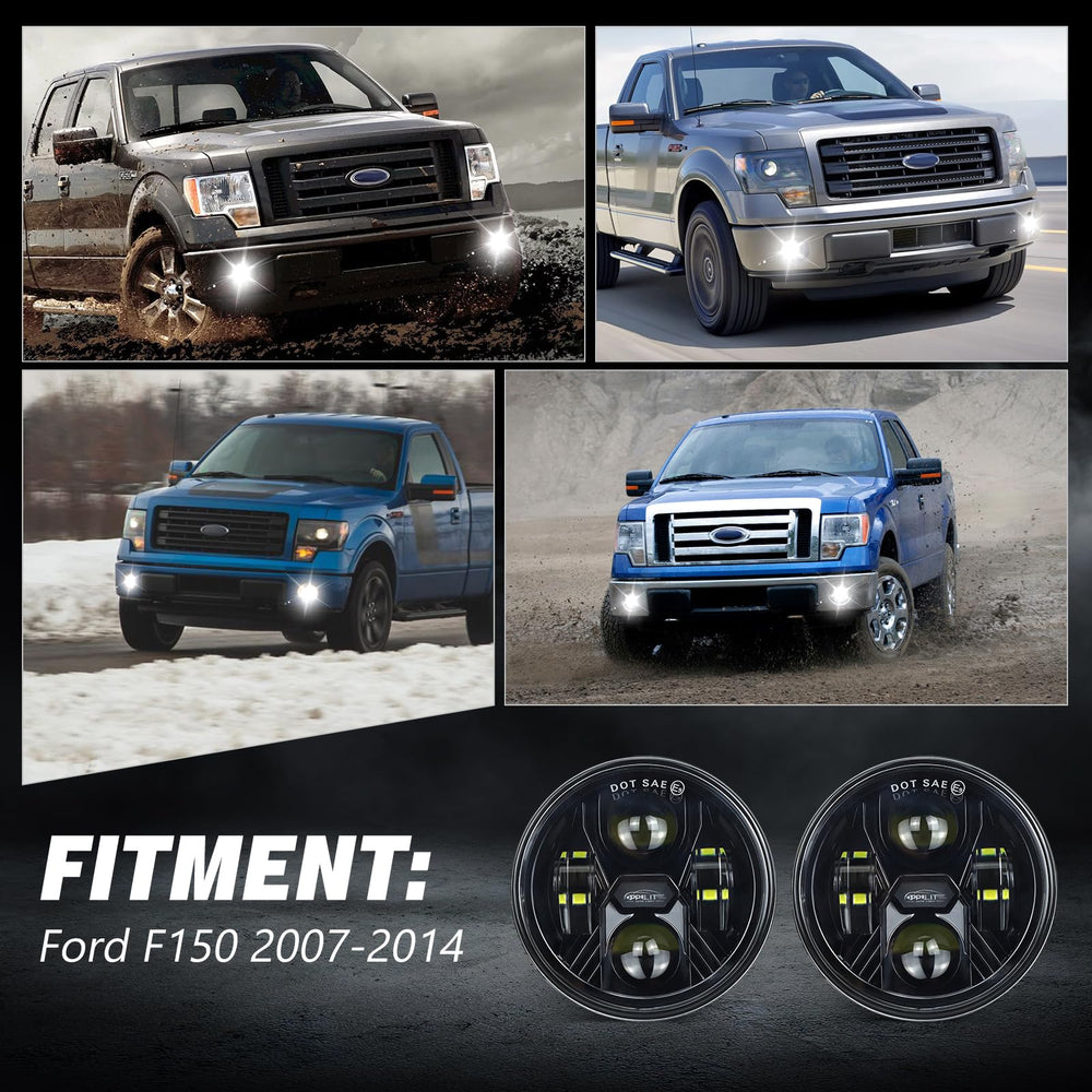 Weatherproof fog light with breath hole design for moisture control.