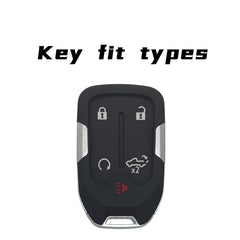 Facaizhu heavy key fob cover complete-kit includes shell, keychain, screws, and screwdriver.