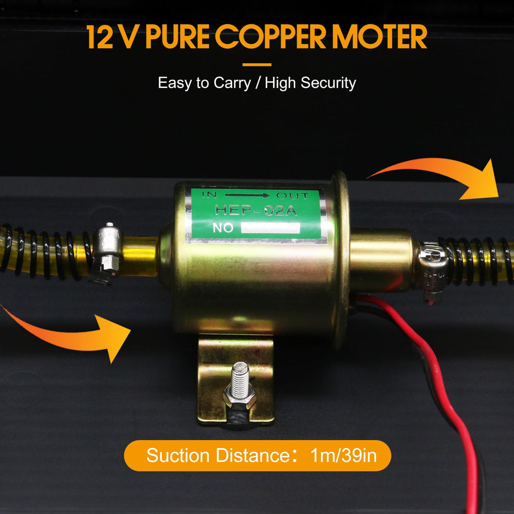 FACFUEL dual power cords offer flexible operation with 12V power sources.