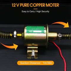 FACFUEL dual power cords offer flexible operation with 12V power sources.