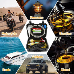 FACFUEL complete kit packed in a travel case for on-the-go fueling.