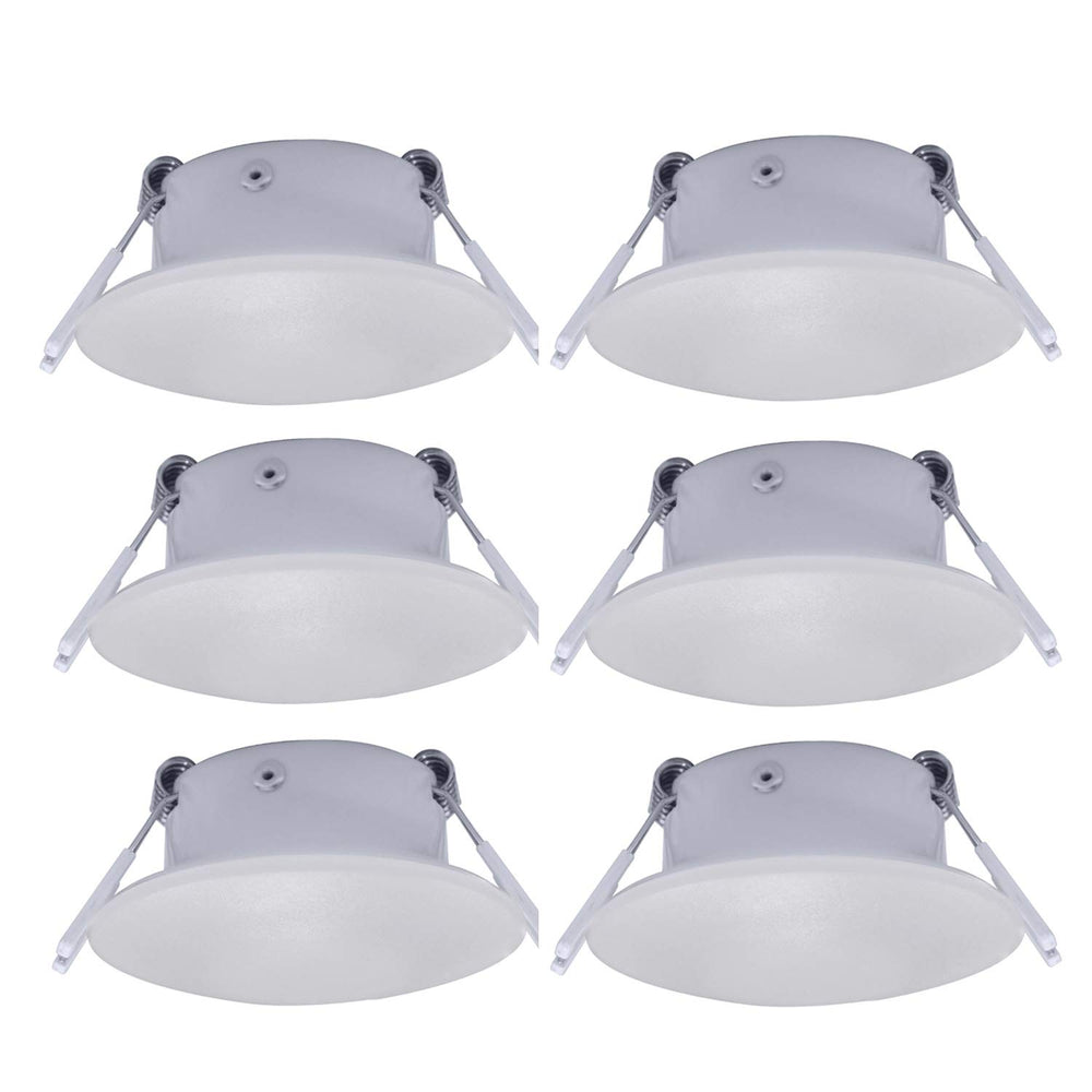 Facon DLFST3-008 3-inch RV puck light with aluminum housing for bright interior illumination