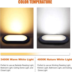 Facon Dual-Tone 3000K ambience image emphasizes warm, inviting RV space for relaxing evenings.
