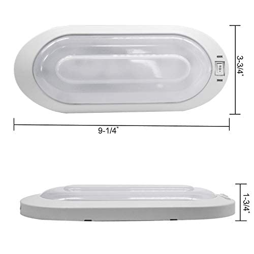Facon flush-mount install closeup shows clean, low-profile mounting in cabinets.
