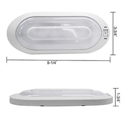 Facon flush-mount install closeup shows clean, low-profile mounting in cabinets.