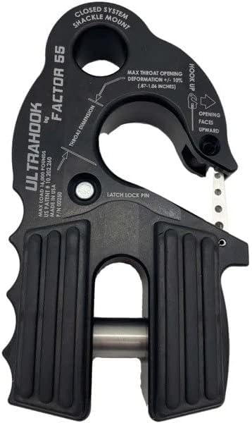 Factor 55 Ultrahook finger grips guide proper hook-up orientation