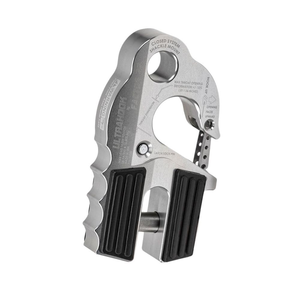 Factor 55 Ultrahook latch-pin engaged demonstrates closed-loop stability.