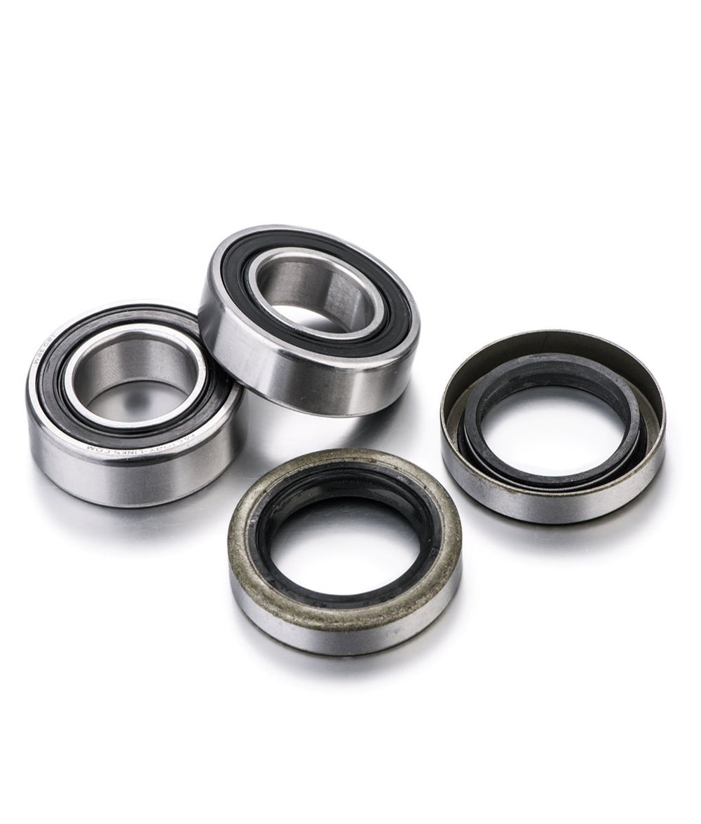 Factory Links rear wheel rebuild kit for KTM SX improves durability and smooth operation.
