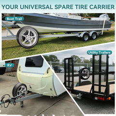 Fadachai easy installation design enables drilling-free tire mounting.