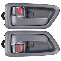 FAERSI interior door handle set for Camry in gray with chrome finish, front and rear.