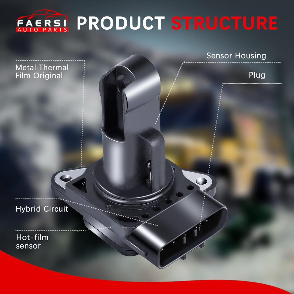 FAERSI MAF meter packaging indicating ready-to-install replacement.