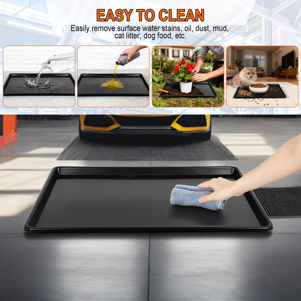 FAHKNS oil drip pan raised edge to minimize splashes