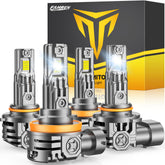 FAHREN H11/H9/H8 bulbs deliver 110,000lm for brighter night visibility
