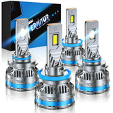 FAHREN H11 fog light bulbs pack of 4 for enhanced night visibility