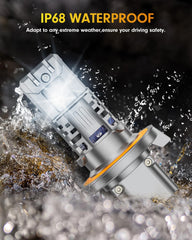 FAHREN IP68 waterproofing for challenging weather and wet roads