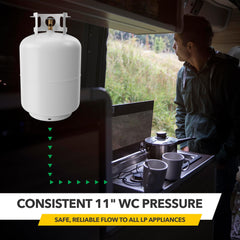 Fairview GR-9984 cold-weather flow ensures steady propane supply on chilly mornings