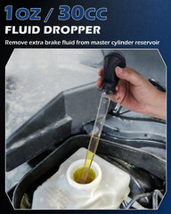 FAITIO leak-resistant seal and sturdy bottle for mess-free bleeding.