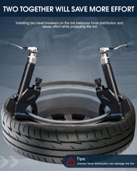 FAITIO bead breaker with rust-resistant electrophoresis coating.
