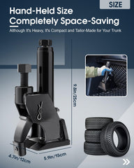 FAITIO bead breaker two-step operation simplifies tire removal.