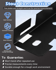 FAITIO hub stand mounting scene shows easy wheel alignment setup