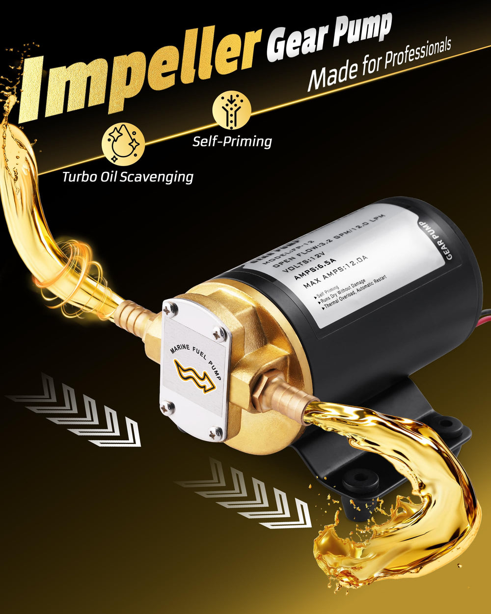 FAITIO oil extractor pump service port use enables tidy, mess-free draining.
